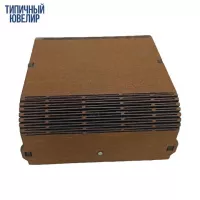 Футляр под кольцо, дерево, 10*9,5 мм