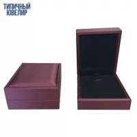Футляр серия Статус для серег и подвесок, сливовый