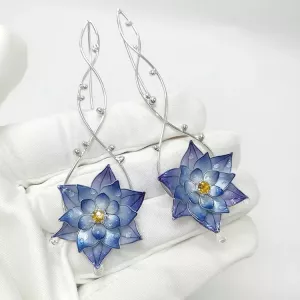 Серьги классические: 