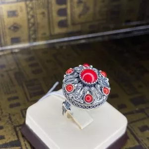 Комплект серьги и кольцо